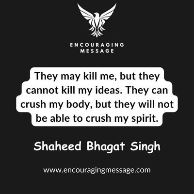 30 + Powerful Shaheed Bhagat Singh Quotes for Inspiration