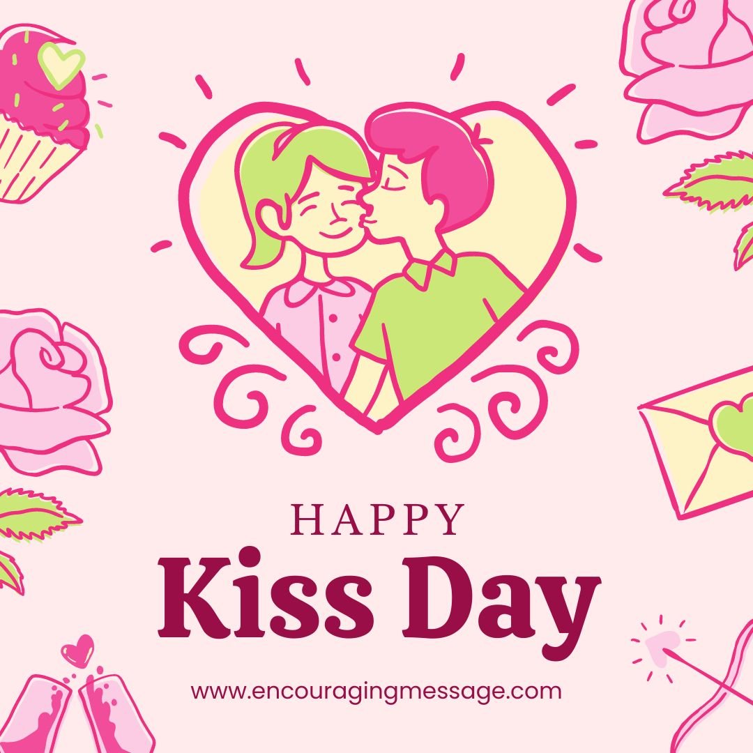 Happy Kiss Day quotes images