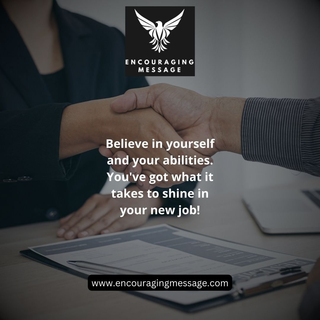 Best Wishes for a Successful New Job with image