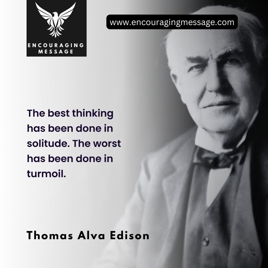 50 + Famous Thomas Edison Quotes On Success